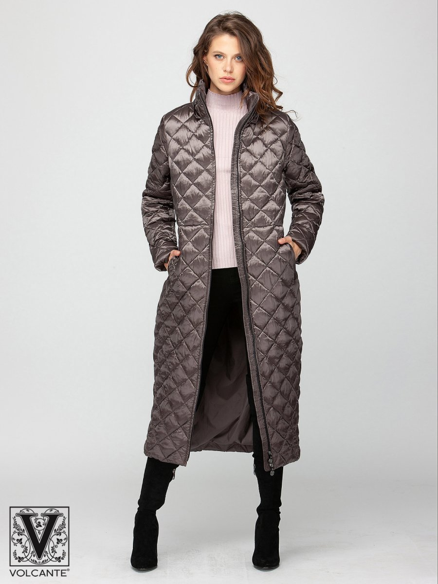 Пальто утепленное женское VL 190129 truffle Volcante